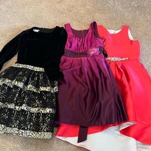 Set of 3 Dresses, size 14